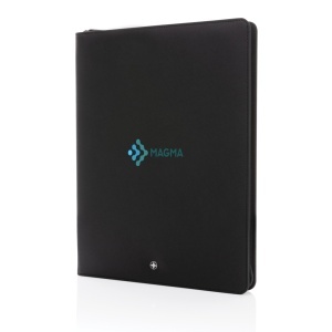 XD Swiss Peak Heritage RCS rPU A4 portfolio with zipper