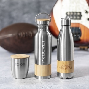 Zasel - Insulated Cup Stainless Steel/ Bamboo 280 ml - Img 3