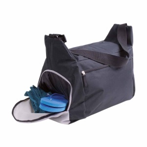 600D polyester sports/travel bag with adjustable shoulder strap, 2 compartments - Img 6