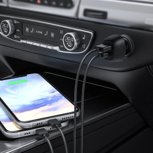 AK™ KEKU - Turbo - 20w usb-c + usb-a car charger qc3.0