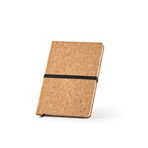 AO Caiet Goethe A5 cu copertă din plută. 70 g/m², material reciclat, 196 de pagini. - Img 1