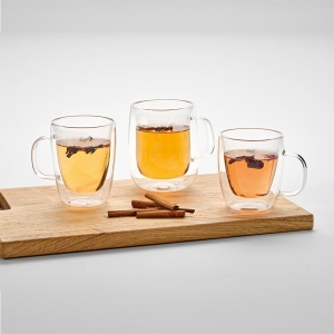 AO Cană Elbe 350 din sticlă borosilicată 300 ml