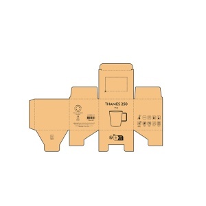 AO Cană Thames 250 din ceramică, 270 ml. Finisaj mat.