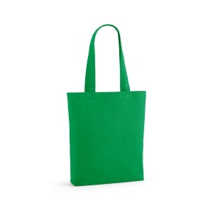 AO Sacoșă de cumpărături Elbrus din bumbac 220 g/m². Mânere și clin de 65 cm.