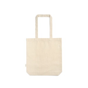 AO Sacoșă de cumpărături Kilimanjaro din bumbac 180 g/m². Mânere și clin de 65 cm.