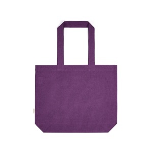 AO Sacoșă de cumpărături Kilimanjaro din bumbac 180 g/m². Mânere și clin de 65 cm.