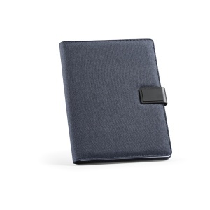 AO Tolstoy A4 Folder rPET. 64 FSC® sheet notepad and rPU closure