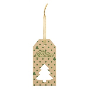 AP PrinTag Plus Eco - custom gift tag, star - Img 2