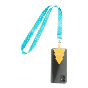 AP Subyard Mobile Xmas - Lanyard personalizat cu suport telefon mobil, RPET