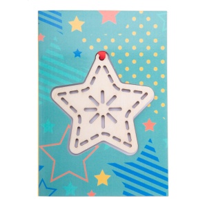AP TreeCard - Christmas card, star