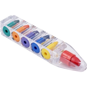 AX™ Caiet de colorat pentru adulți, creioane colorate - Img 7