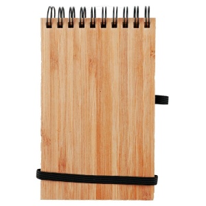 AX™ Caiet din bambus A6 cu pix - Img 6