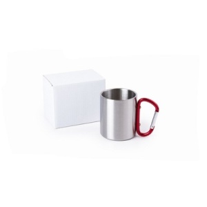 AX™ cană metalică 210 ml cu carabinieră - Img 2