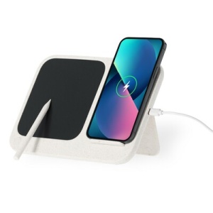 AX™ Încărcător wireless 15W, tablă digitală, suport pentru telefon