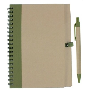 AX™ Notebook approx. A5 with ball pen | Salvatore - Img 4