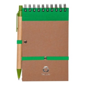 AX™ Notebook approx. A6 with ball pen | Chapman - Img 13