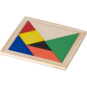 AX™ Puzzle Tangram, 7 piese - Img 3