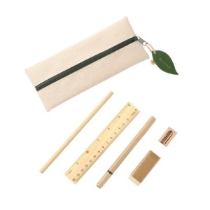 AX™ Set școlar, penar, creion, pix, riglă, gumă de șters și ascuțitor | Landon - Img 4