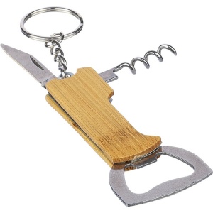 AX Bamboo keyring 3 in 1,