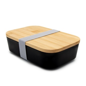 AX Lunch box 850 ml, bamboo lid | Weston