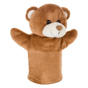 AX Plush teddy bear, hand puppet | Ripley