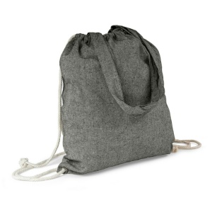 AX Recycled cotton bag 2 in 1, drawstring bag and shopping bag | Gondulfo