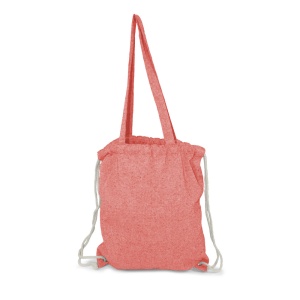 AX Recycled cotton bag 2 in 1, drawstring bag and shopping bag | Jamarion - Img 3