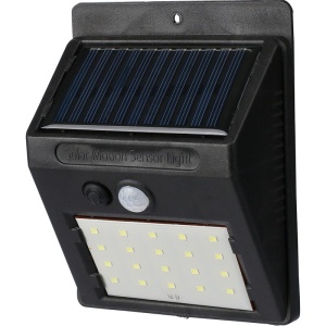 AX Solar power wall light