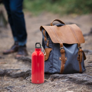 AX Sticlă sport 500 ml cu clemă tip carabină | Brenda
