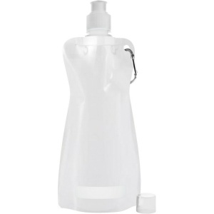 AX Sticlă de apă pliabilă 420 ml cu clemă tip carabină