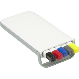 AX Writing set, pencil, highlighter and ball pens with caps that indicate ink colour