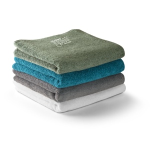BARDEM L. Bath towel (500 g/m²) in cotton (82%) and recycled cotton (18%) - Img 6