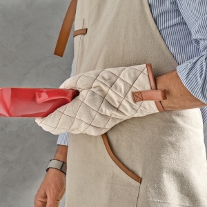 Basquiat Kitchen Glove rCotton 280gsm and rPU Details - Img 18
