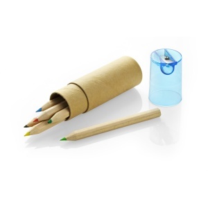 BC Colour pencils 6 pcs with sharpener FARVE - Img 4