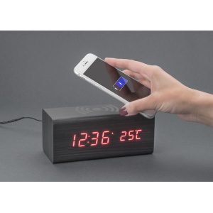 BC Desk clock with wireless charger CORNELL - Img 5