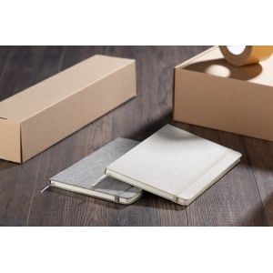 BC Recycled cotton notebook BIVELLO A5 - Img 11