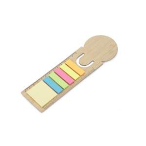 BLUE C™ Bamboo ruler with cards BEMO
