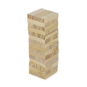 BLUE C™ Wooden game BRICKS