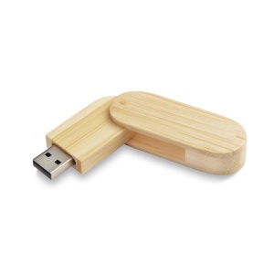 BLUE C™ Bamboo USB flash drive STALK 8 GB