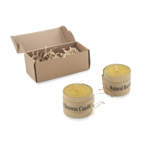 BLUE C™ Beeswax candle set HANNI