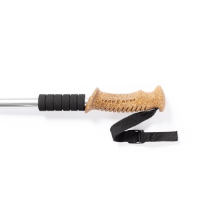 Caterpil - Walking Pole Aluminium/ Cork Foldable. Adjustable Height. Antishock. Snow Accessory. Non-Woven Pouch - Img 3