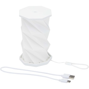 Celestia foldable recycled plastic table lamp - Img 4