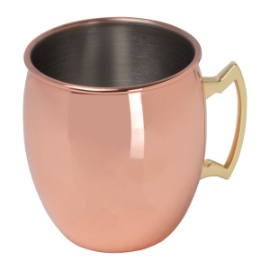 CM™ Cană din oţel inoxidabil „Moscow Mule” cu înveliș