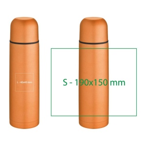 CM™ Termos cu perete dublu, vacuum, 500ml #thermos #termos #stainless