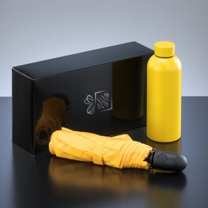 CO Active Set: thermal water bottle 500 ml & automatic umbrella