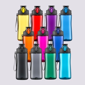 CO Neon sticlă de apă realizată din tritan™, 550 ml