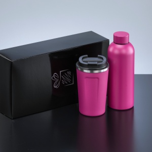 CO Nordic Set: sticlă termică pentru apă 500 ml și cană termică 350 ml