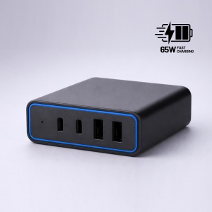 CO Opti Power GaN încărcător de birou 65W (turn de încărcare cu 4 porturi)