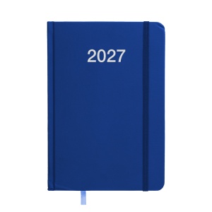 Daily planner 2027, hard laminated cardboard cover