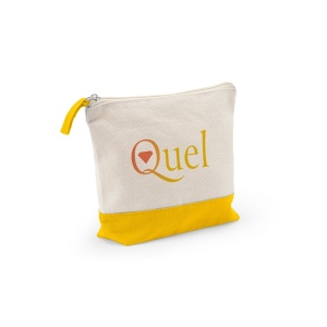DAPHNE. 100% cotton cosmetic bag (340 g/m²) two-tone - Img 1